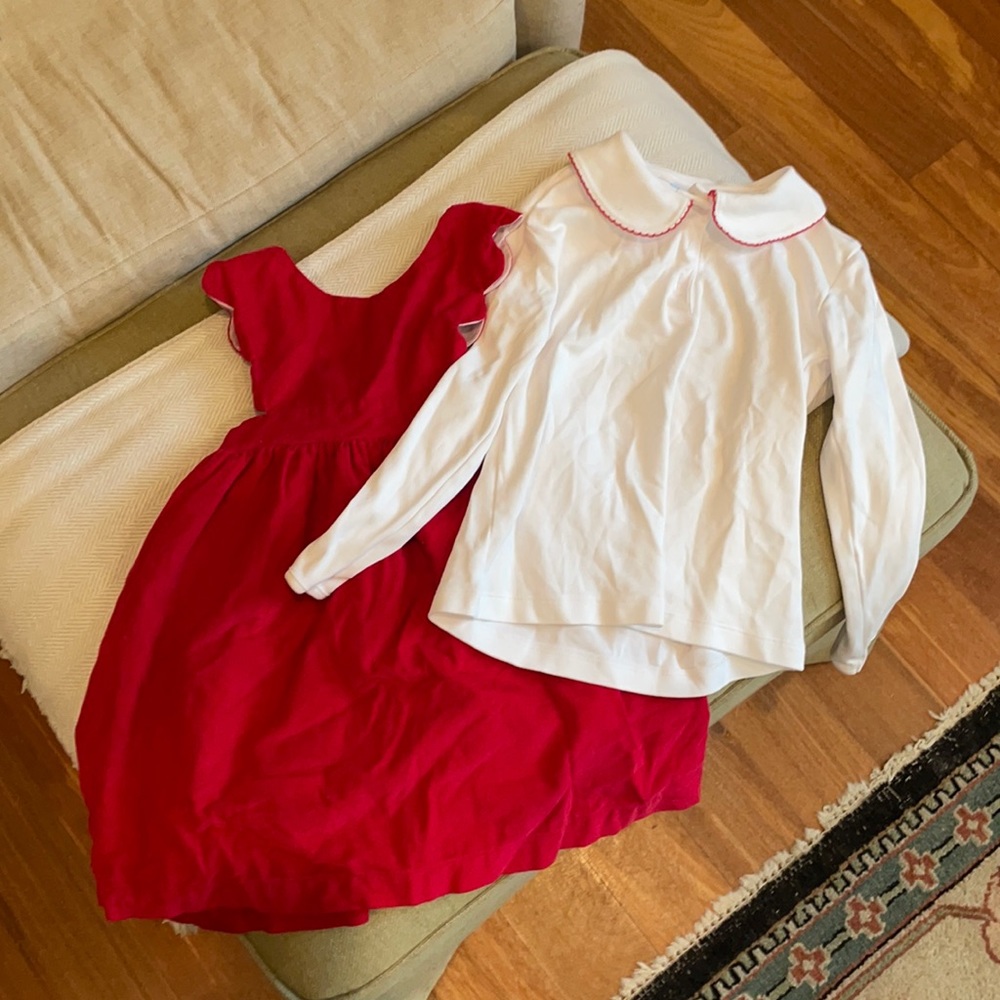 Dress and top